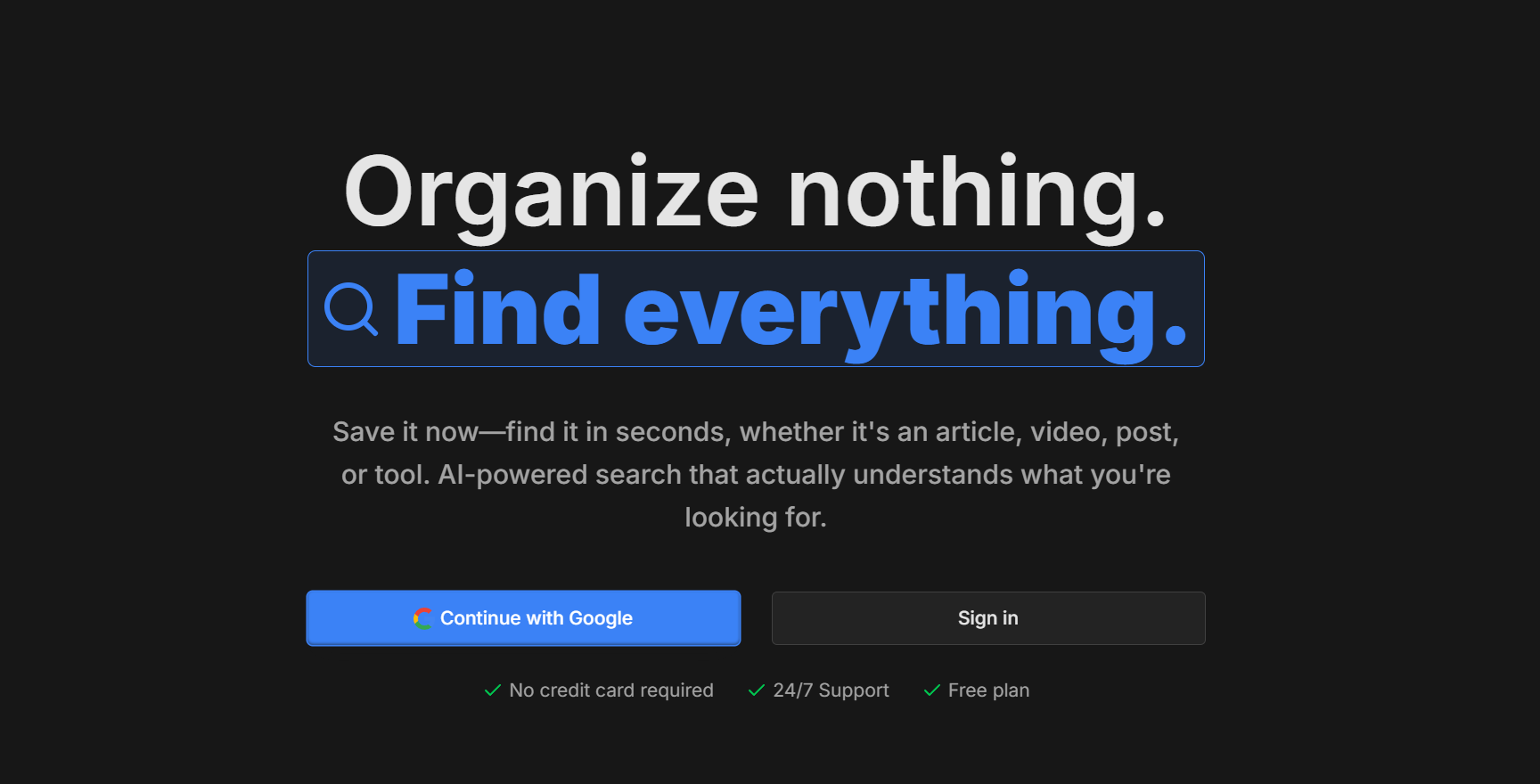 SaveIt.now Gestionnaire de Bookmarks avec recherche IA avancée et l'organisation automatique des signets