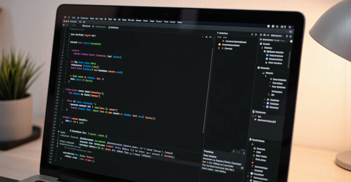 Interface Next.js 16 avec code Turbopack et Cache Components sur écran développeur
