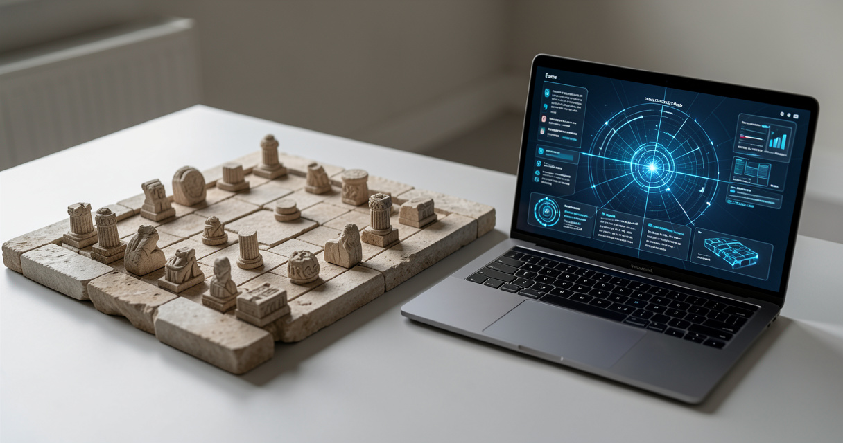 IA déchiffre règle jeu romain : révolution archéologique