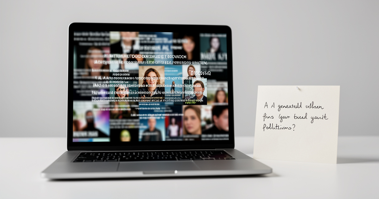 AI Slop : le tsunami de bouillie numérique qui noie le web en 2026