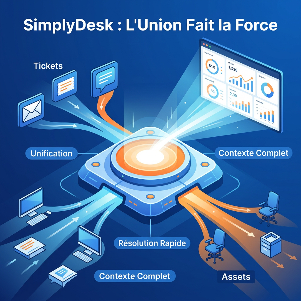 Infographie : simplydesk
