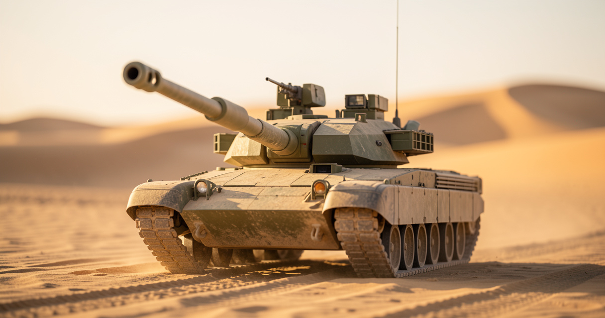 Char Leclerc : l’obus OEFC F1 transforme le canon en fusil antidrone