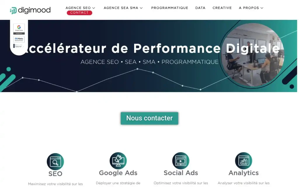 Apercu du site Digimood