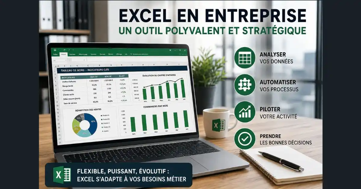 Excel sur mesure : pourquoi il reste indispensable dans de nombreuses entreprises