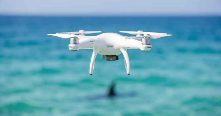 Drone IA requin : détecter les squales par drones intelligents