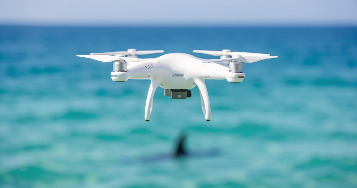 Drone IA requin : détecter les squales par drones intelligents