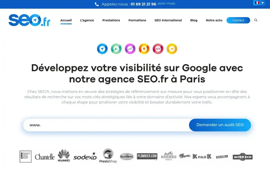 Apercu du site SEO.fr