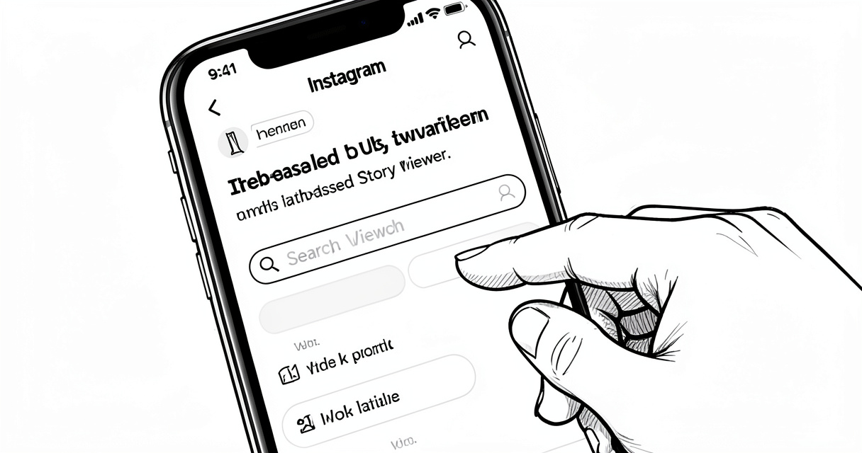 Guide pas à pas StoriesIG sur téléphone mobile pour regarder stories anonyme
