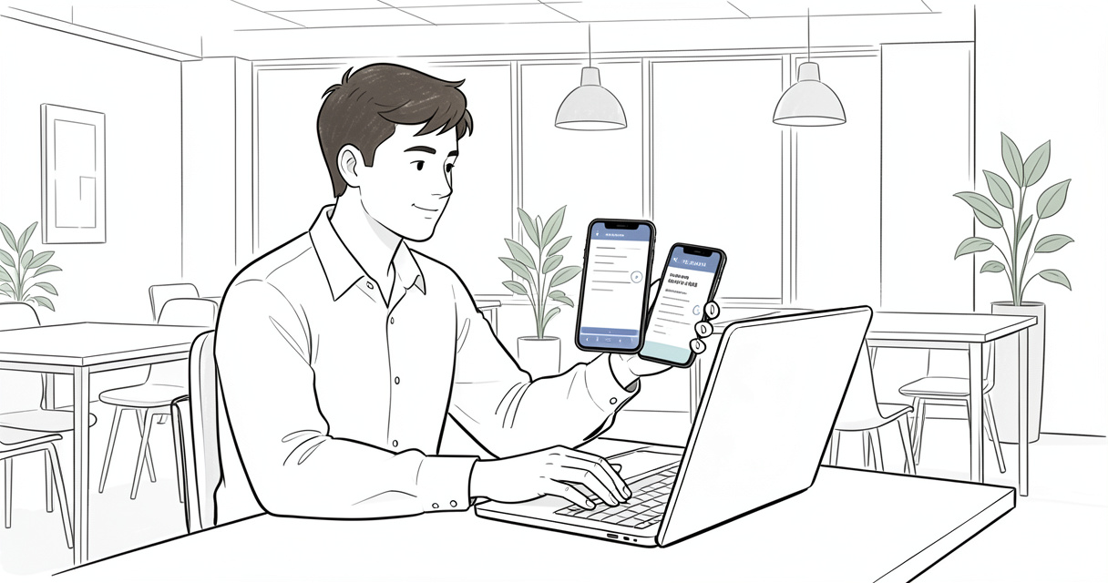 Aperçu de l'interface de souscription en ligne de l'assurance entreprise Loop sur un smartphone