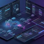 Interface de programmation visuelle reliant des modules no-code et des réseaux neuronaux d'intelligence artificielle