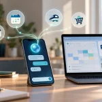 Illustration d’Instinct AI organisant des tâches personnelles depuis une messagerie